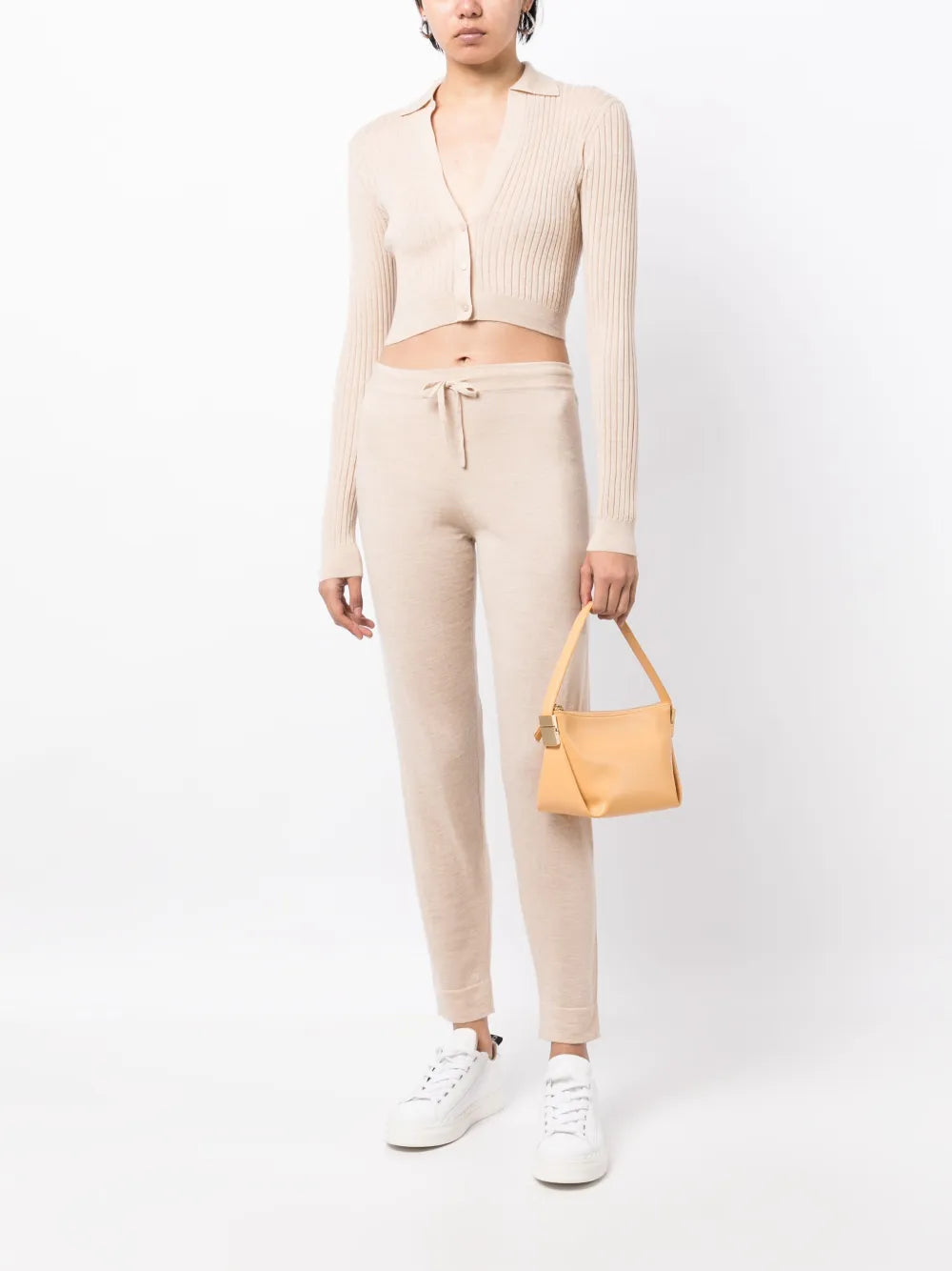 Callen V-Neck Cropped Cardigan