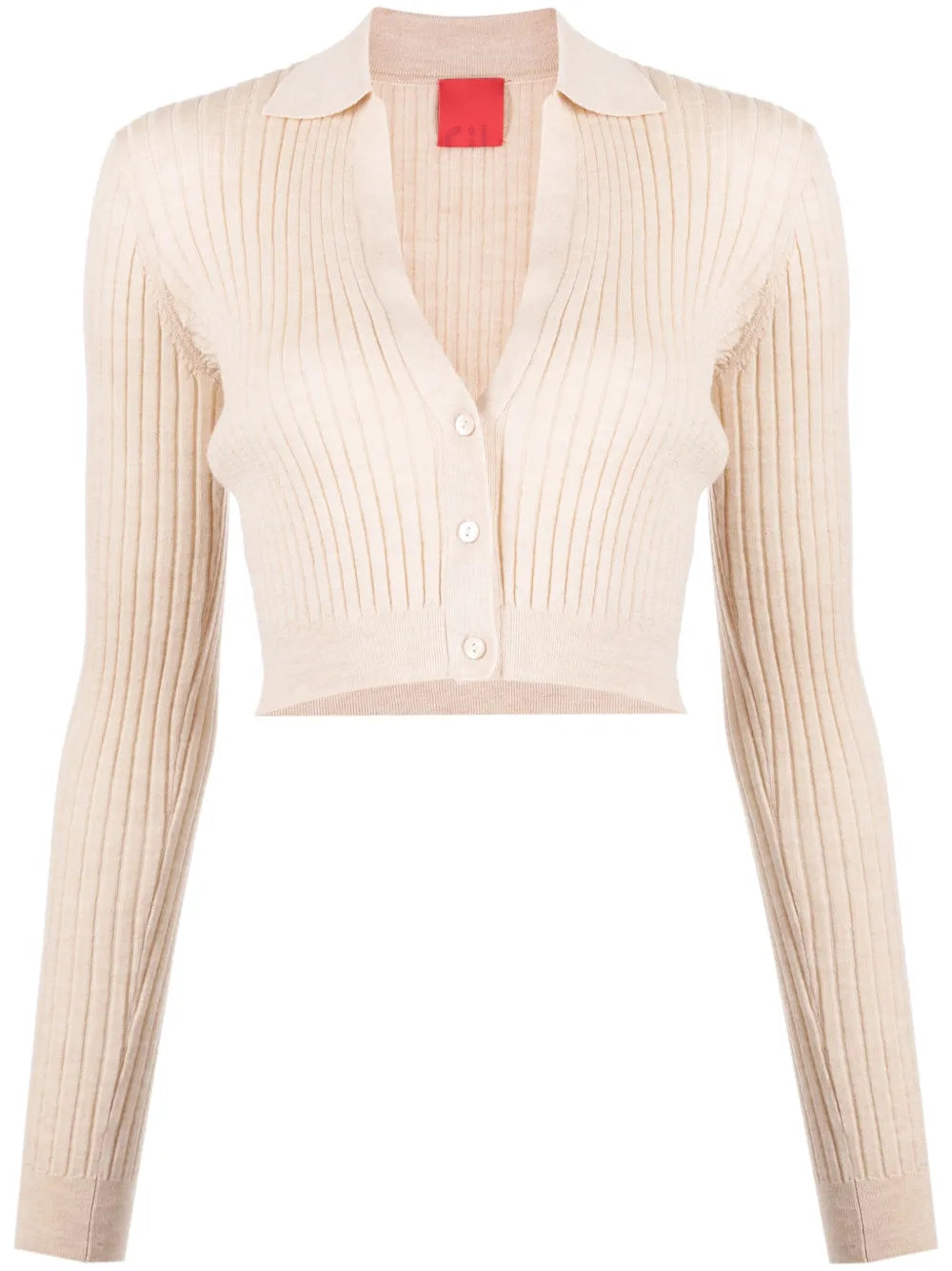 Callen V-Neck Cropped Cardigan