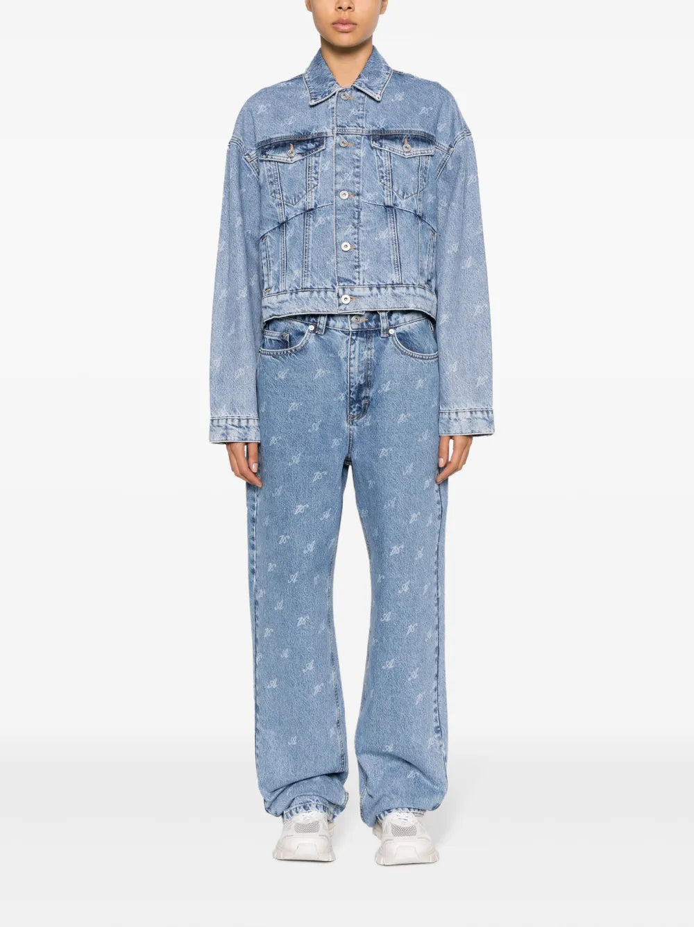 Signature Rome Cropped Denim Jacket