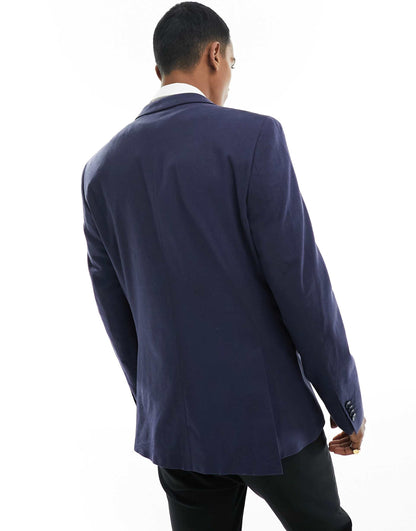 Linen Formal Suit Jacket