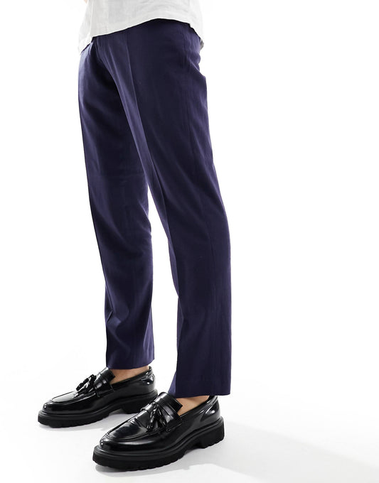 Linen Formal Smart Trouser