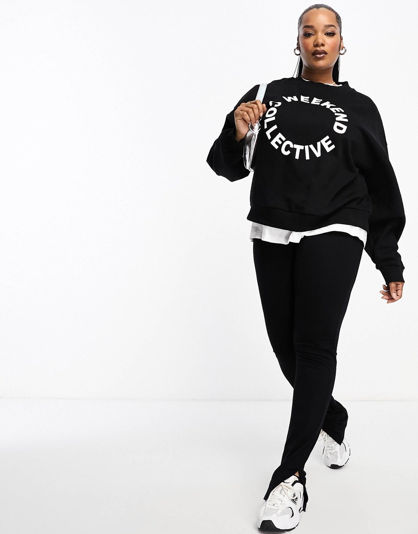 Curve Legging With Side Split