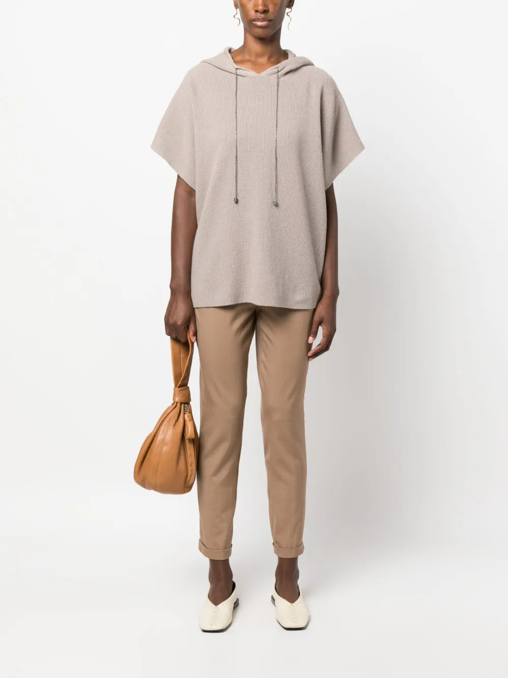 Drawstring-Waist Virgin-Wool Trousers