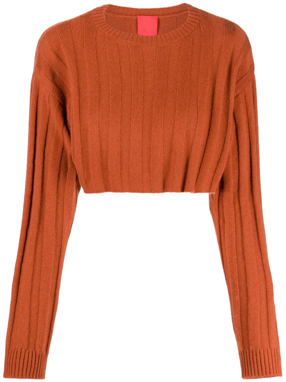 Remy Ribbed-Knit Cropped Jumper