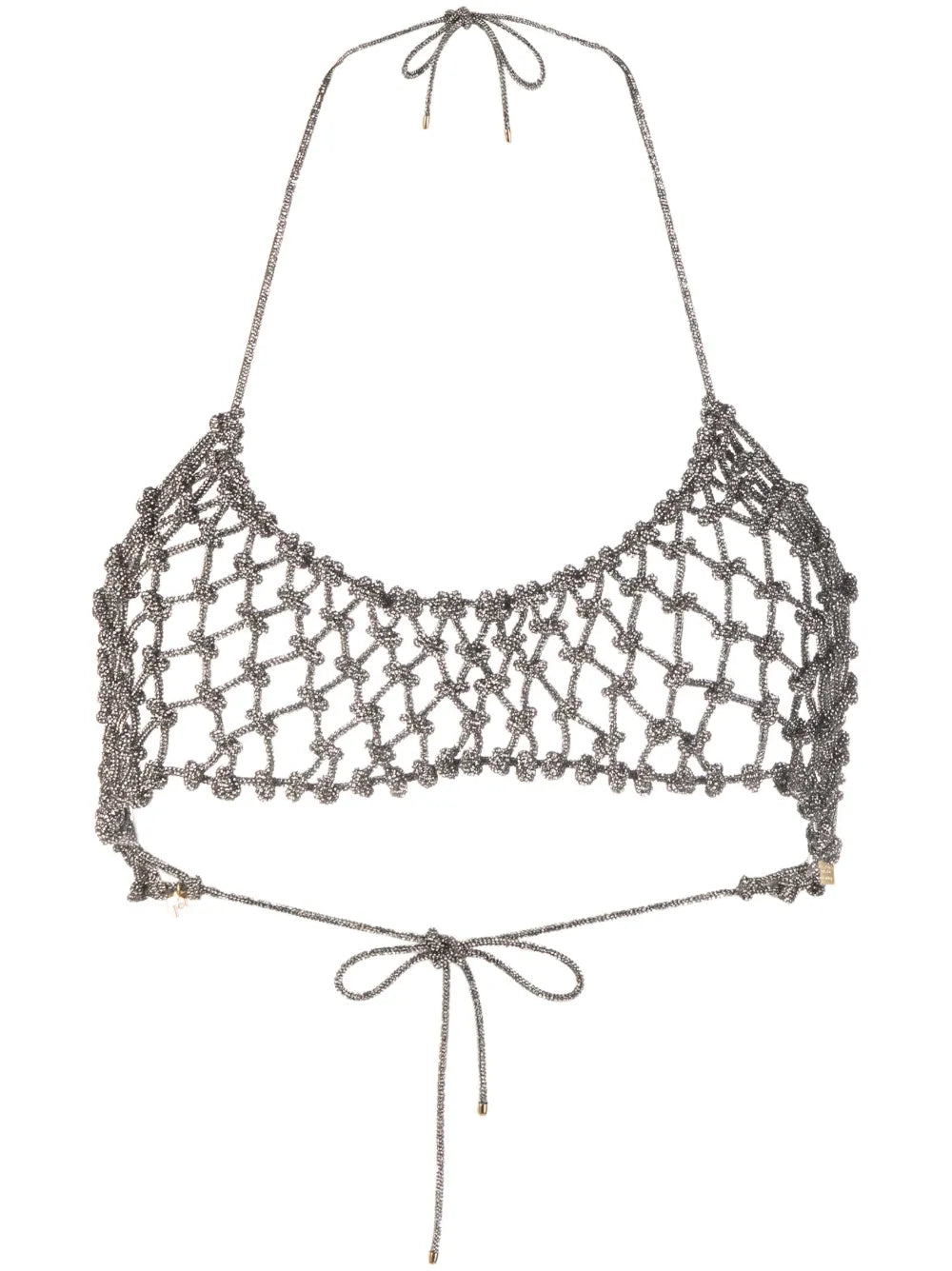 Nodi Crystal-Embellished Bra