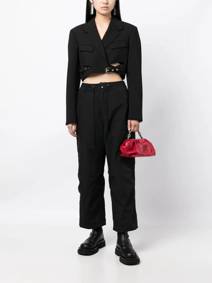 Straight-Leg Cargo Trousers
