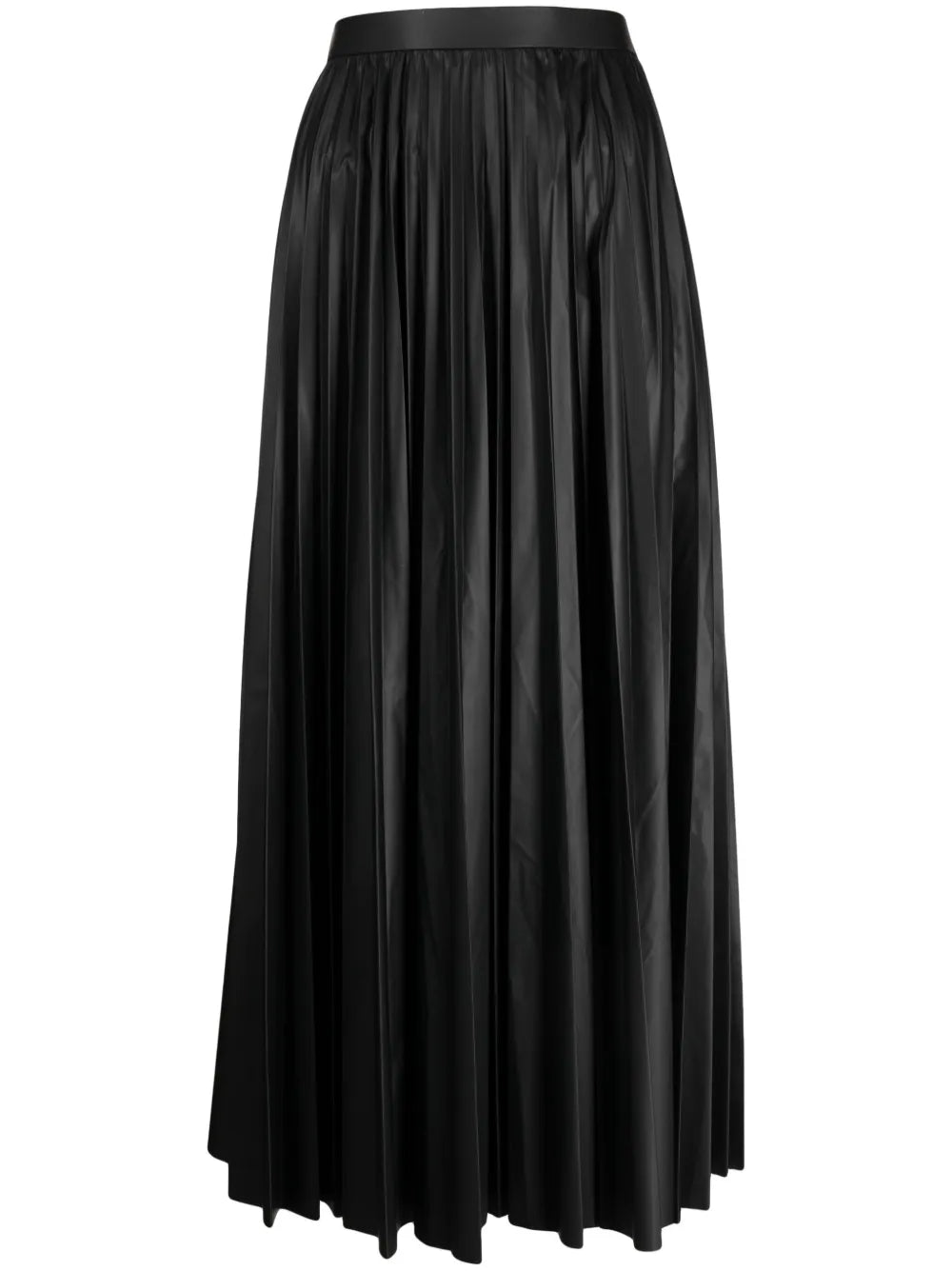 High-Waist Pleated Skirt