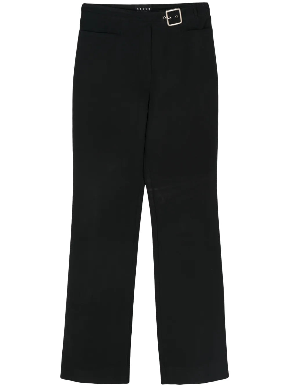 2000S Logo-Buckle Trousers