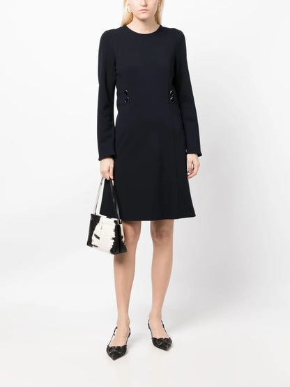 Rana Crew-Neck Midi Dress