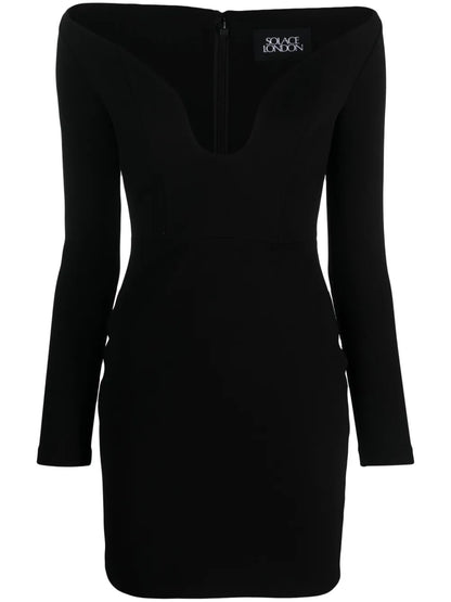 The Uma Off-Shoulder Minidress