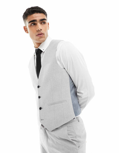 Wedding Superskinny Suit Waistcoat