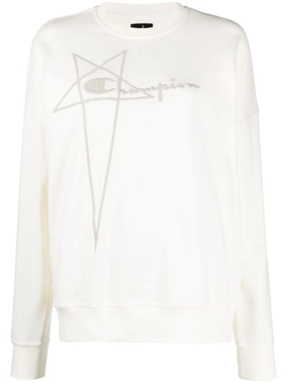 Embroidered-Logo Cotton Sweatshirt