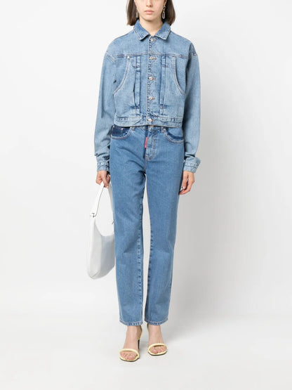 Cropped Denim Jacket