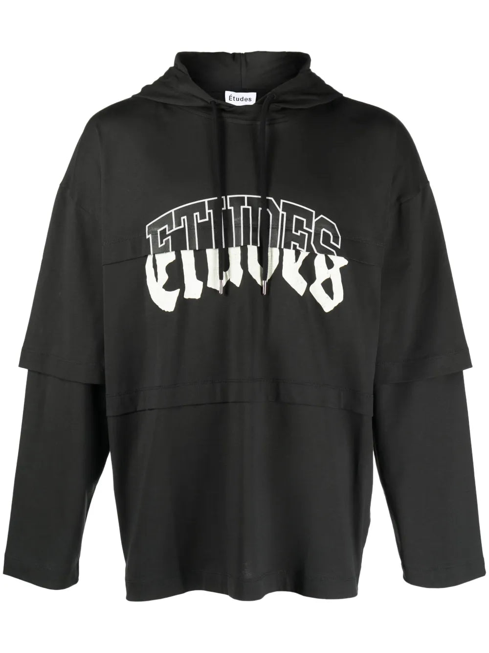 Pave Layered Organic Cotton Hoodie