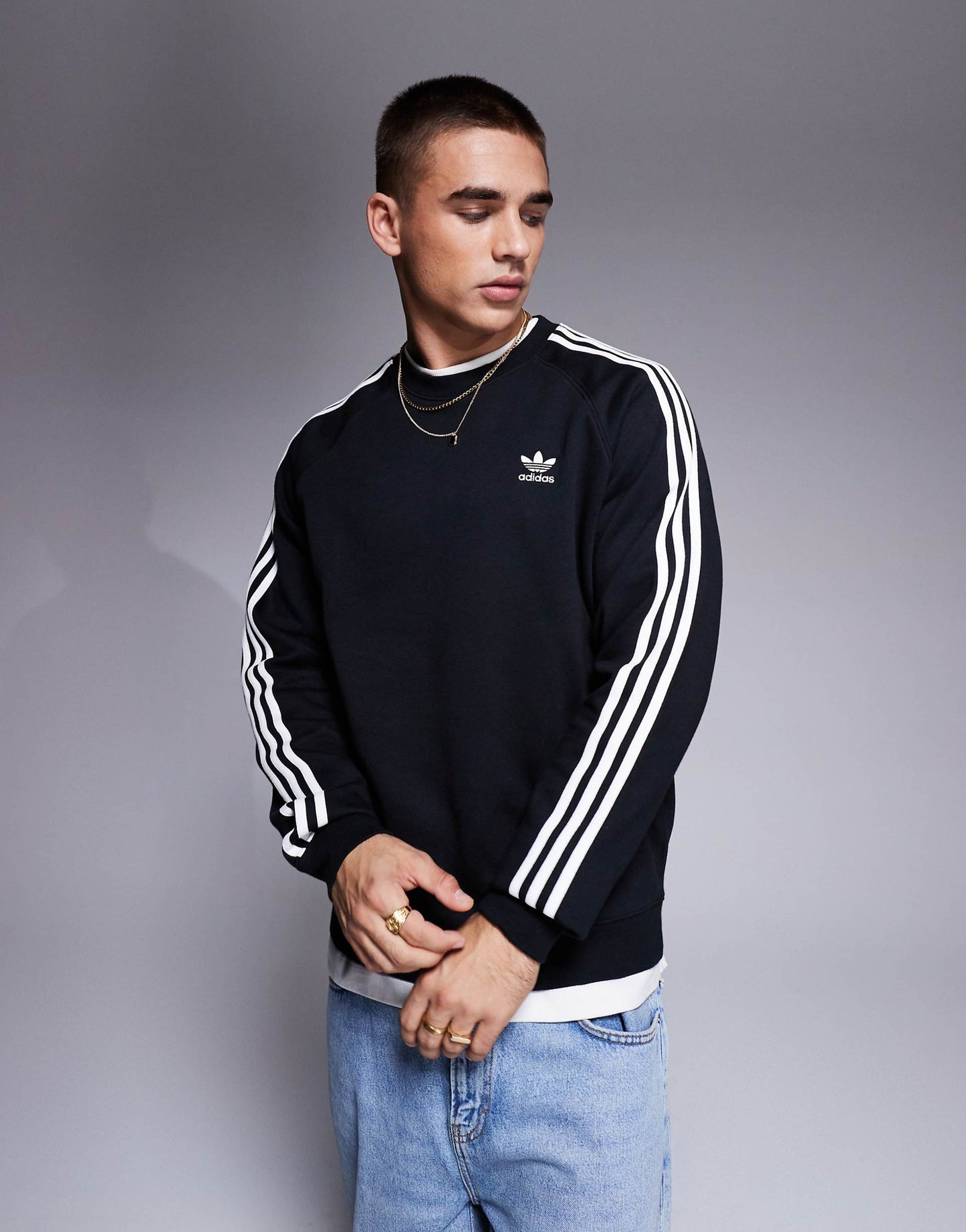 Originals Adicolor Three Stripe Sweatshirt