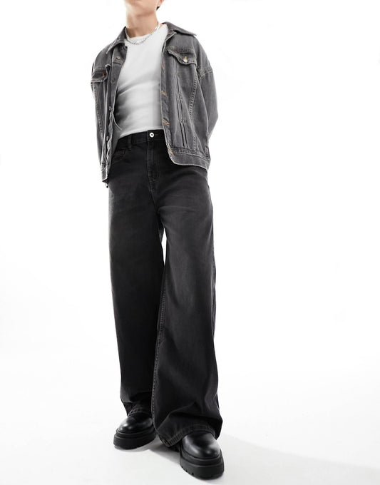 X003 Wide Leg Jeans