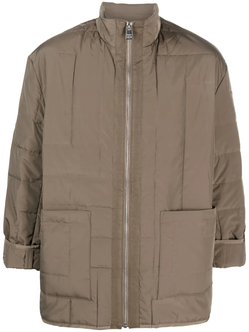 Parisii Zip-Up Parka Coat