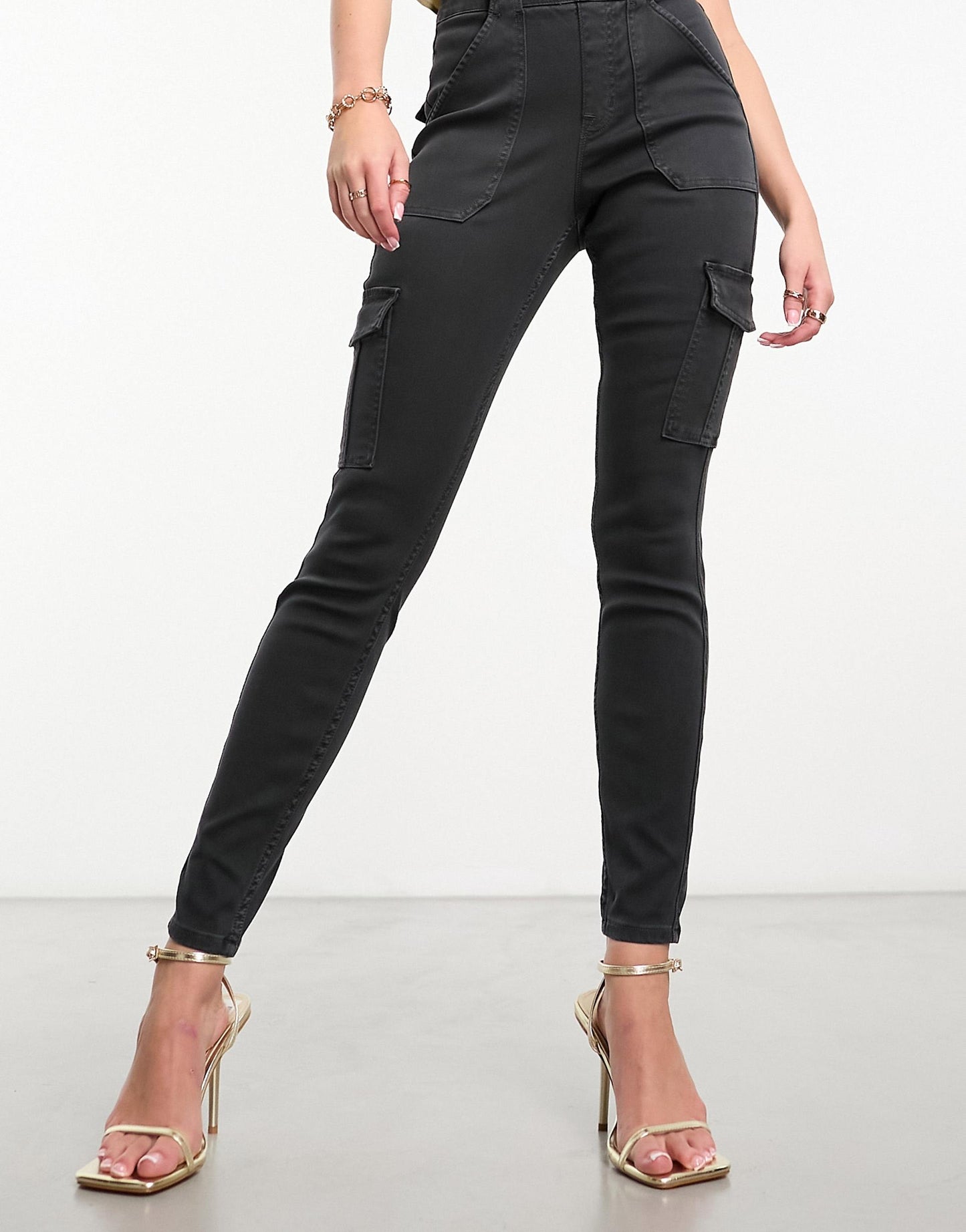 High Waisted Cargo Pant