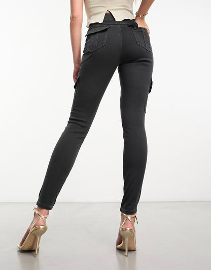 High Waisted Cargo Pant