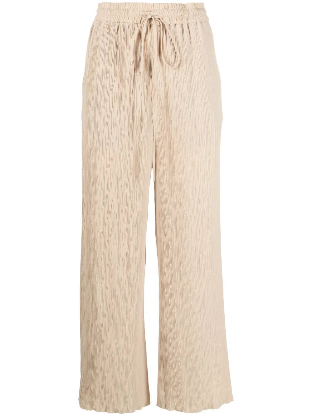 Naptune Straight-Leg Plissé Trousers