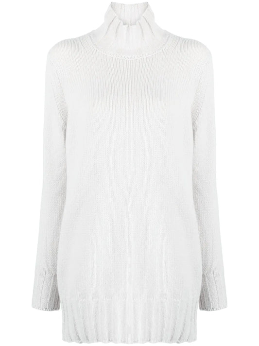 High-Neck Cashmere Jumper