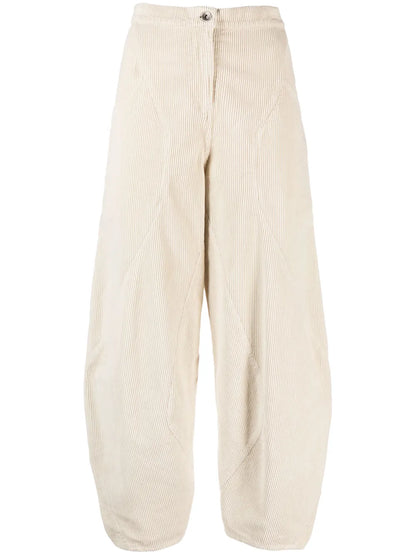 Digi Cropped Corduroy Trousers
