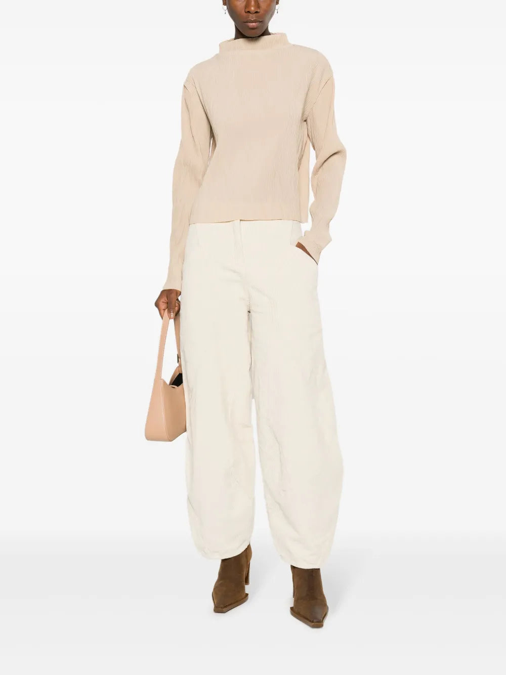 Digi Cropped Corduroy Trousers