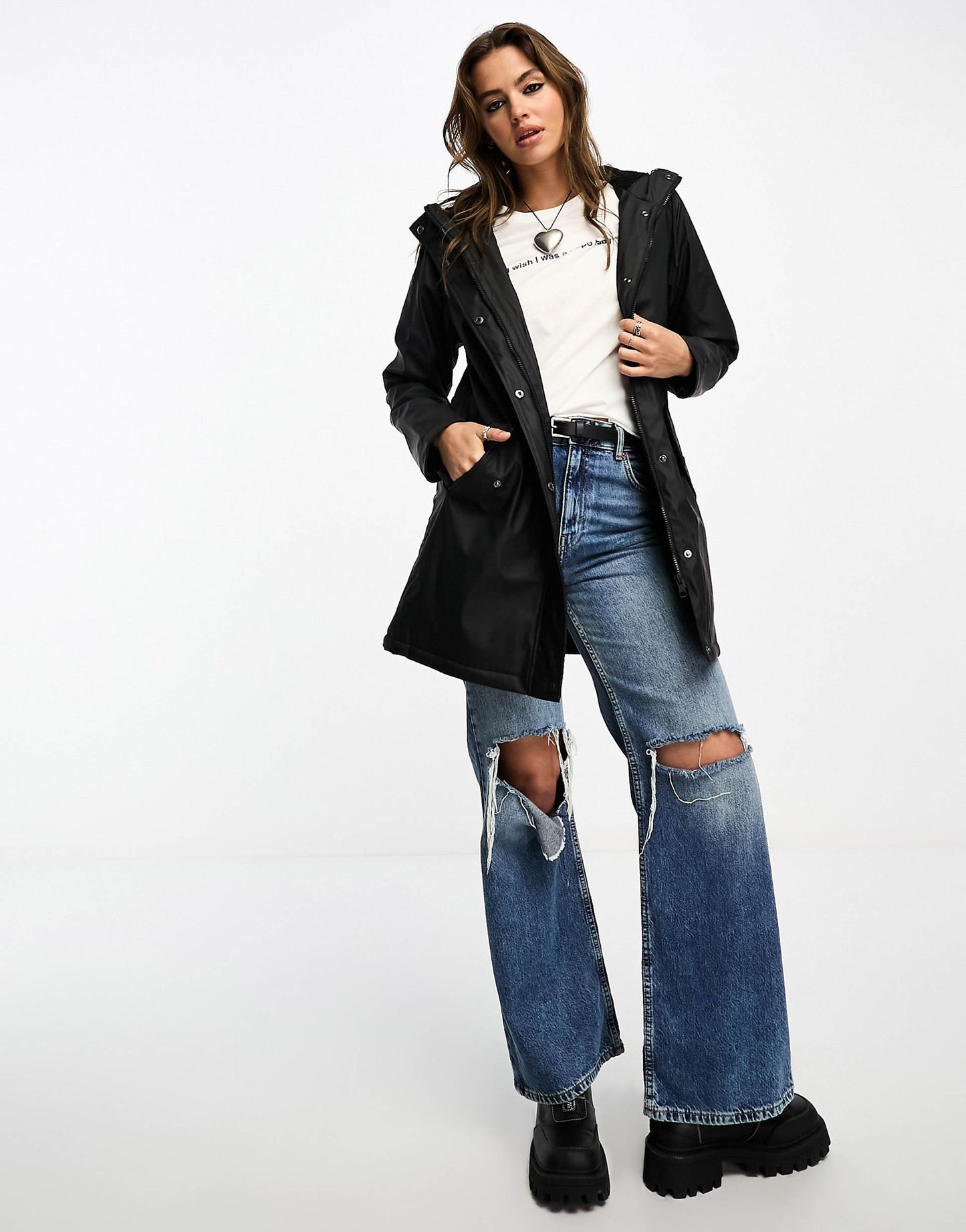 Lined Rain Coat