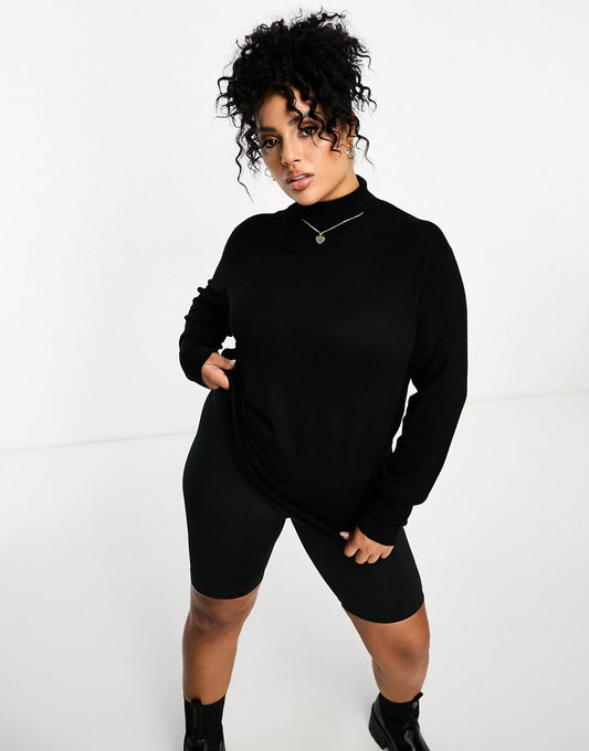 Curve Roll Neck Jumper