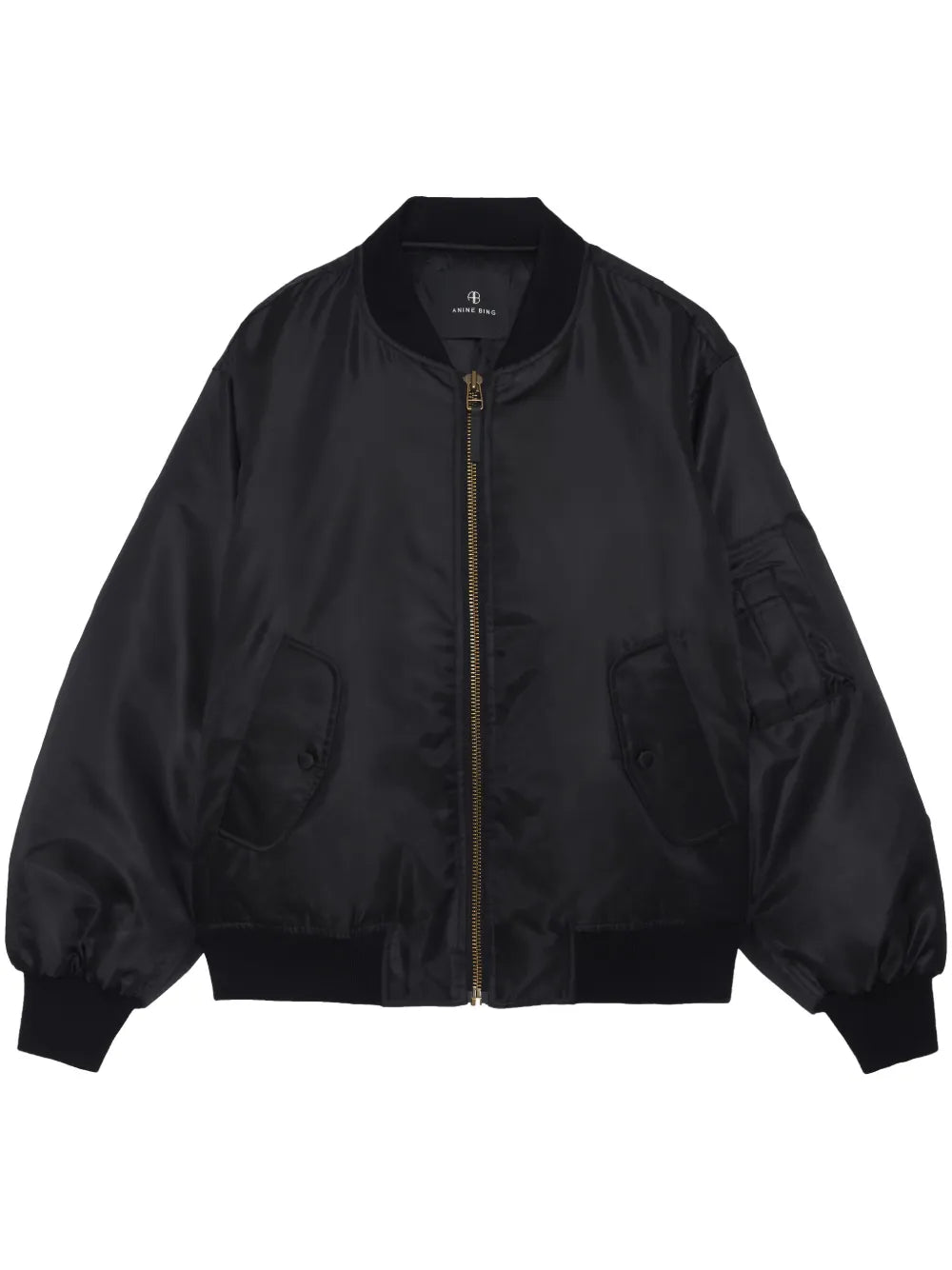 Leon Zipped Bomber Jacket