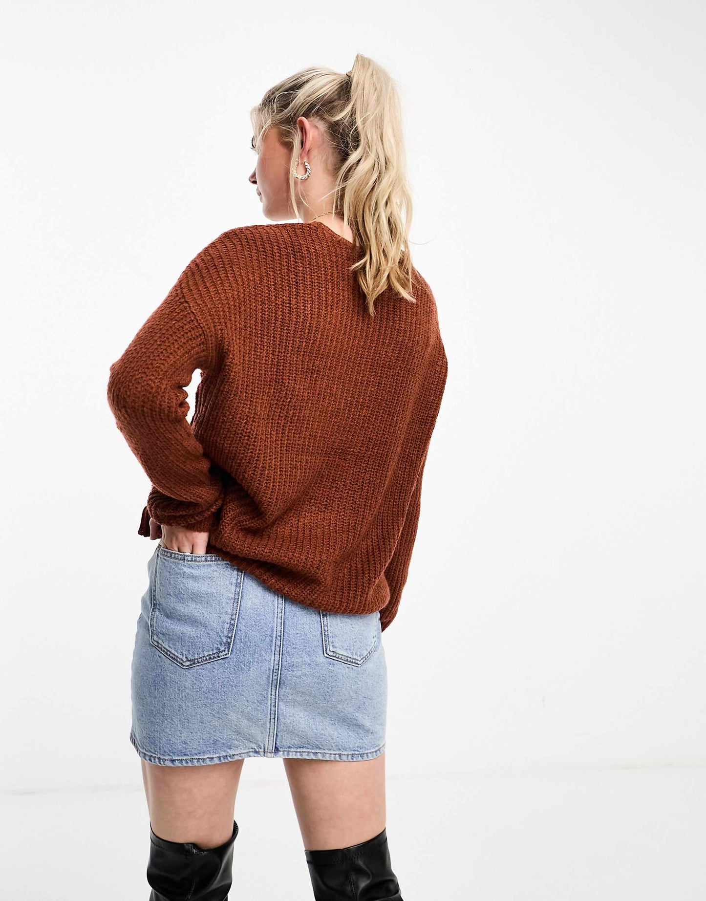 Lightweight V Neck Jumper