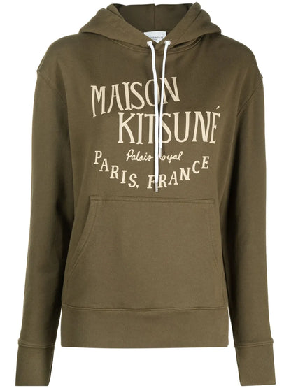Logo-Print Cotton-Jersey Hoodie