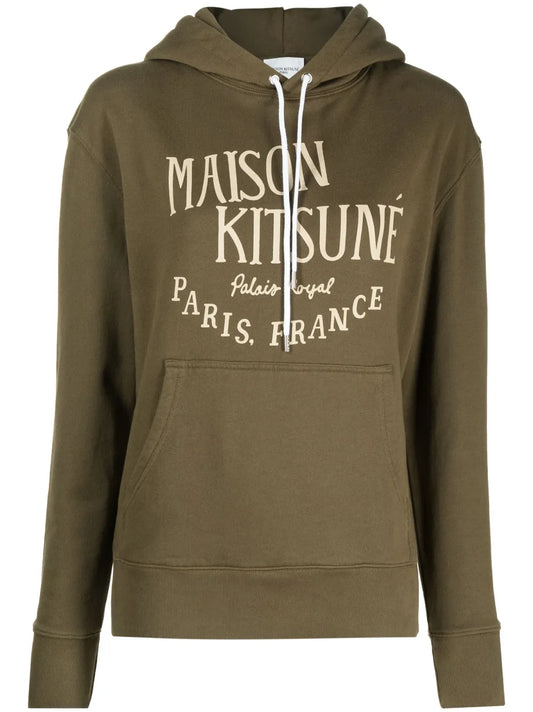 Logo-Print Cotton-Jersey Hoodie