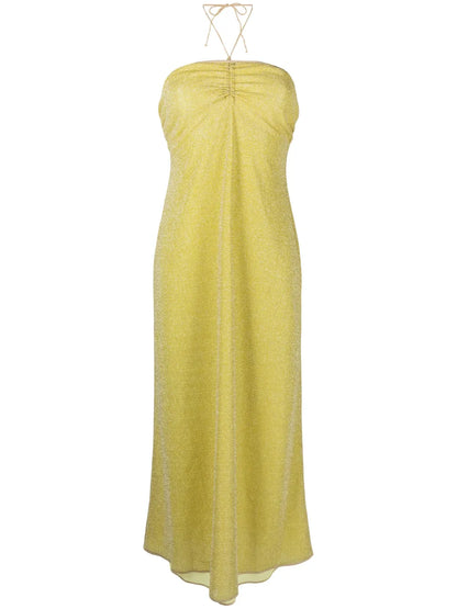 Lumière Halterneck Midi Dress