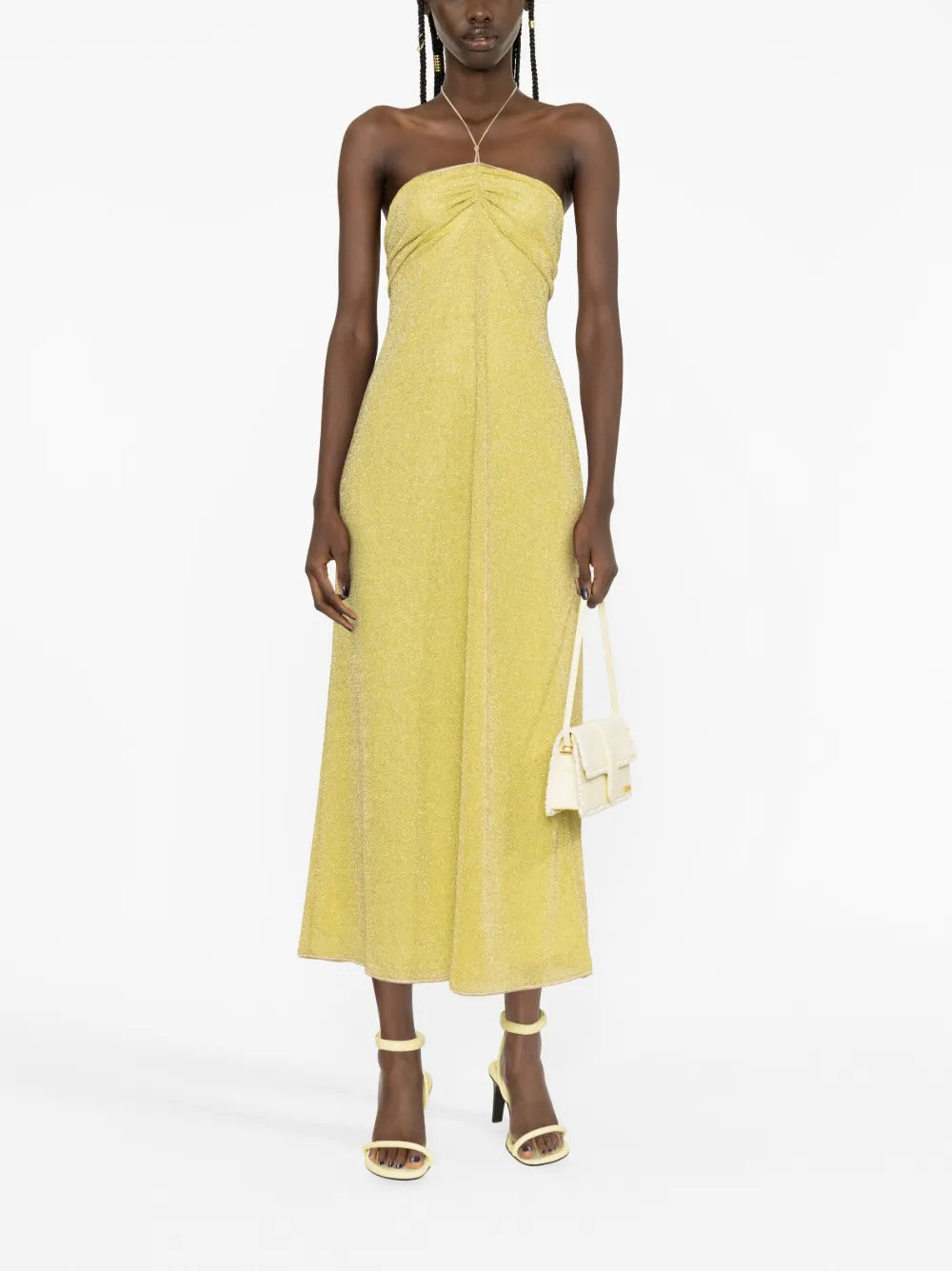 Lumière Halterneck Midi Dress