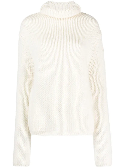 Chunky-Knit Roll-Neck Jumper