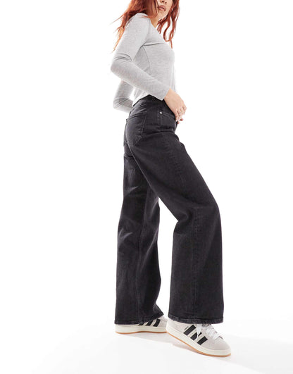 Juicy High Waisted Wide Leg Jeans