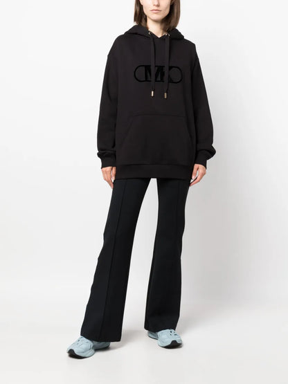 Logo-Embossed Drawstring Hoodie