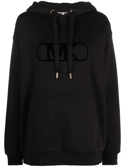 Logo-Embossed Drawstring Hoodie