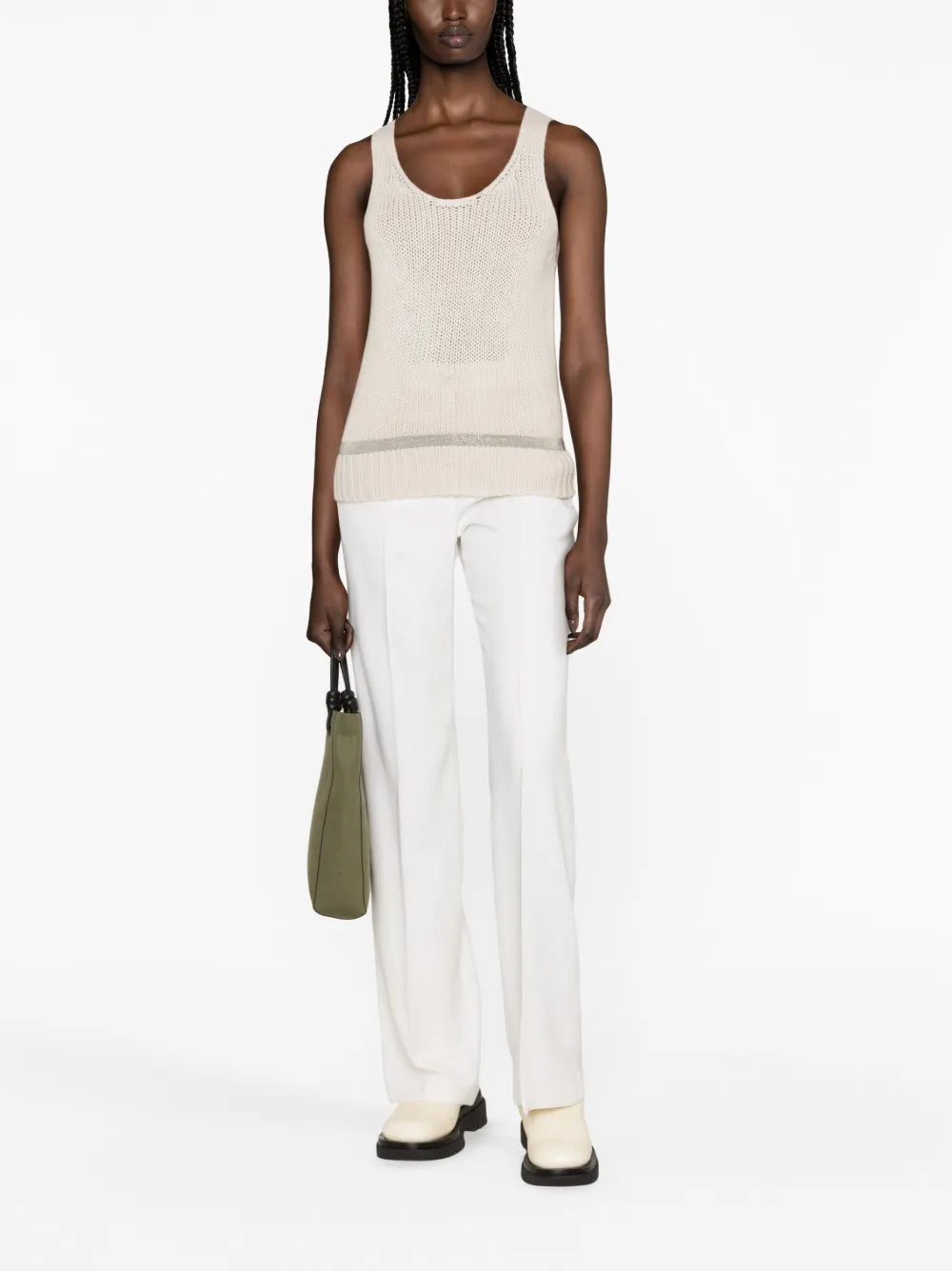 Virgin Wool Knitted Top