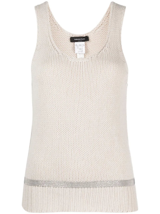 Virgin Wool Knitted Top