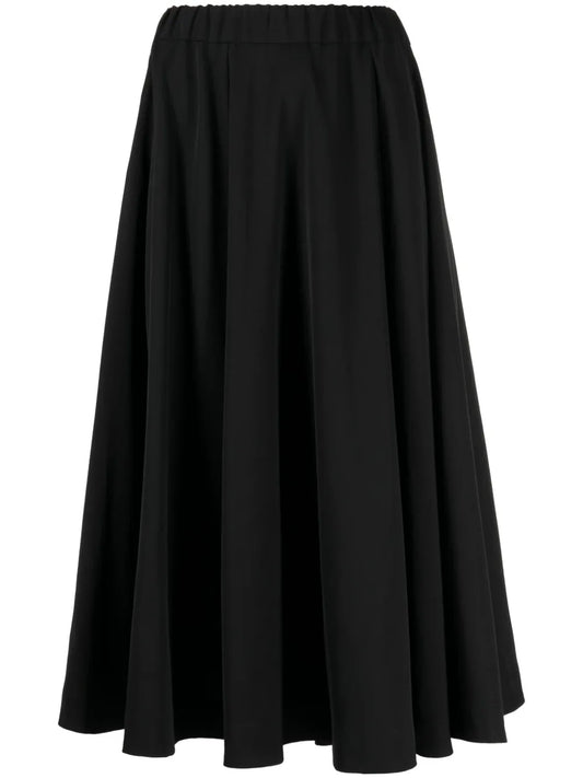 Petit Soleil Wool Midi Skirt