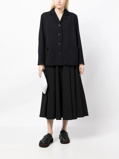 Petit Soleil Wool Midi Skirt