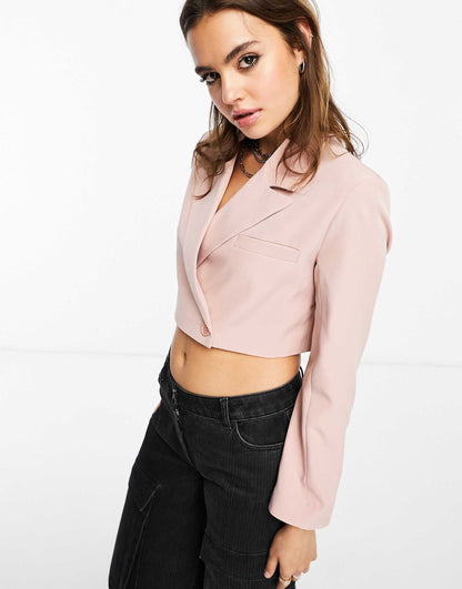 Cropped Utility Co Ord Blazer