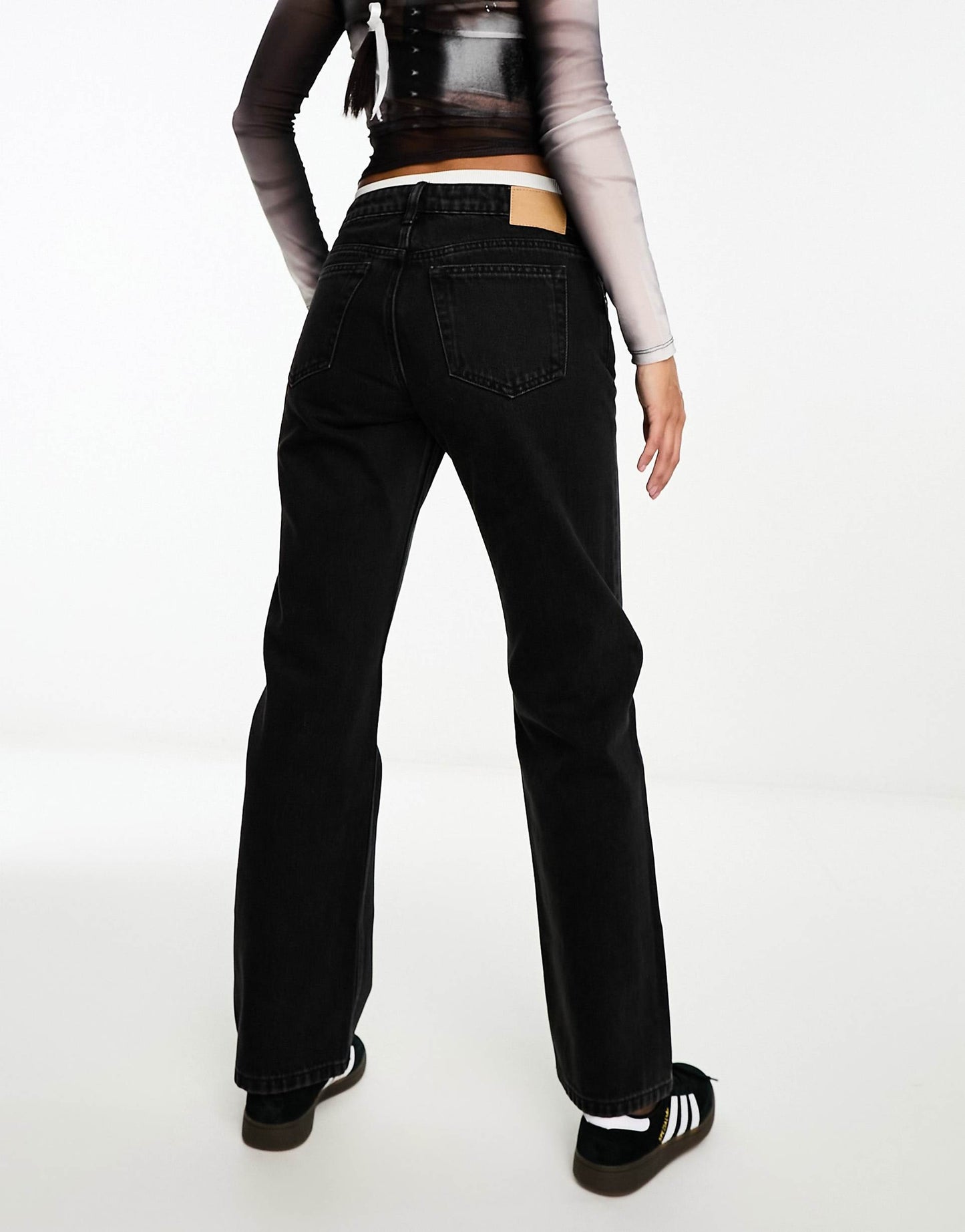Arrow Low Waist Regular Fit Straight Leg Jeans