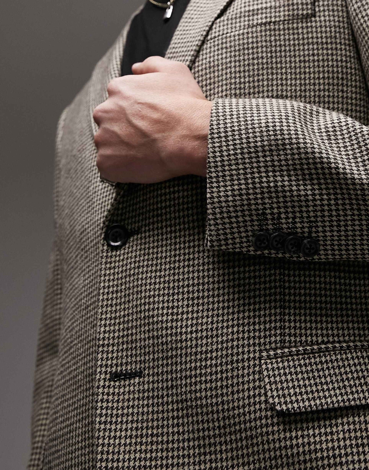 Wool Mix Slim Blazer
