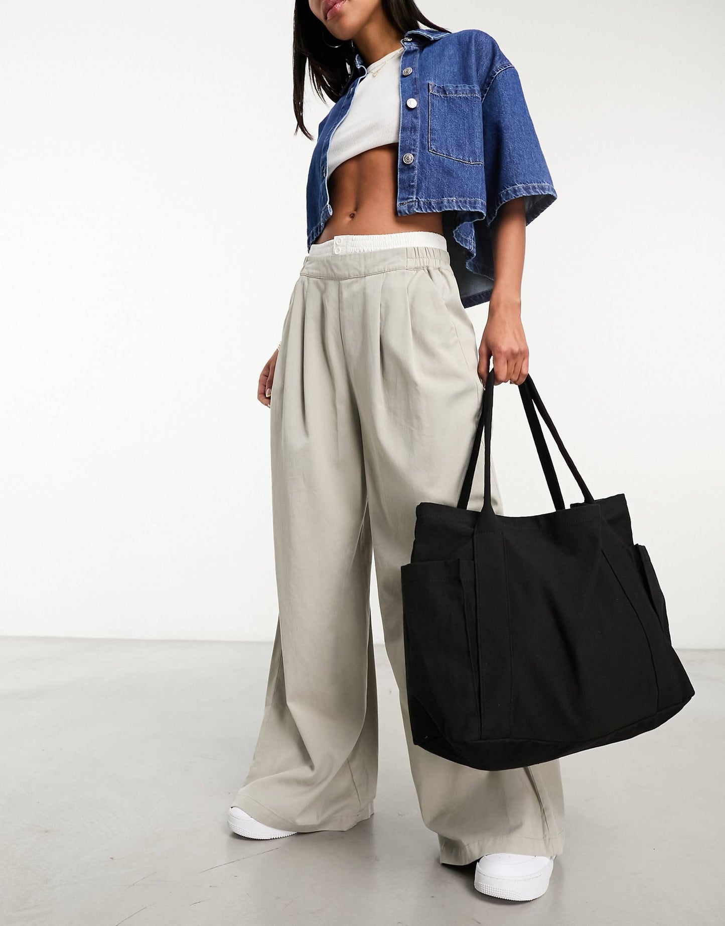 Oversized Heavyweight Canvas Tote Bag