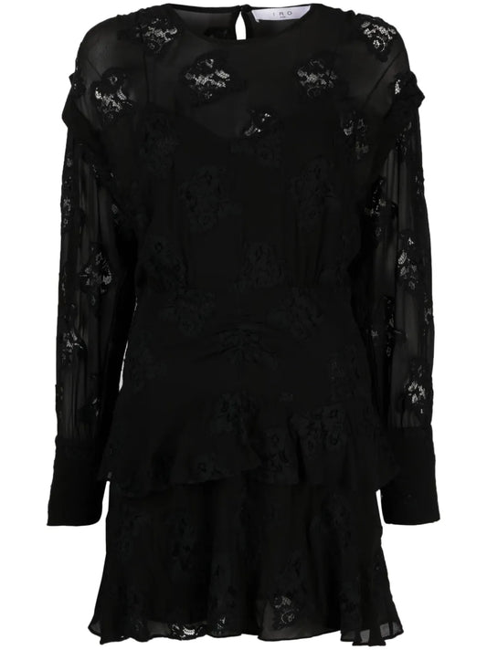 Levoca Guipure-Lace A-Line Dress
