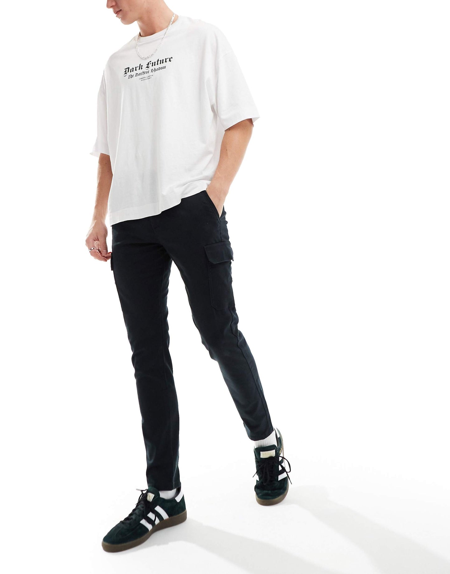 Skinny Cargo Trousers