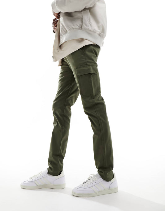 Skinny Cargo Trousers